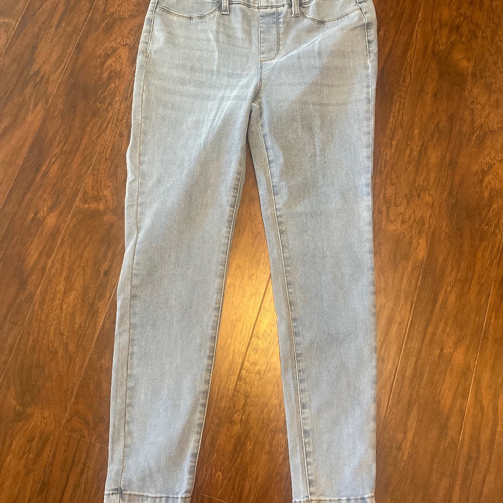 Judy Blue Lincoln Mid Rise Pull On Skinny Jegging - Size 13/31